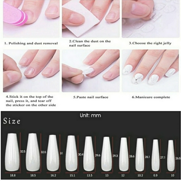 FRENCH PARTY BLING EXTRA LONG COFFIN π
NAILS PRES - Picture 9 of 13